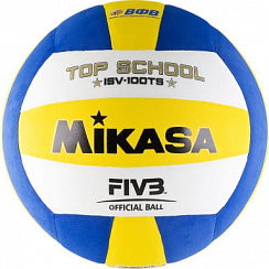 Мяч MIKASA MV5PC р.5 белый-желтый-синий